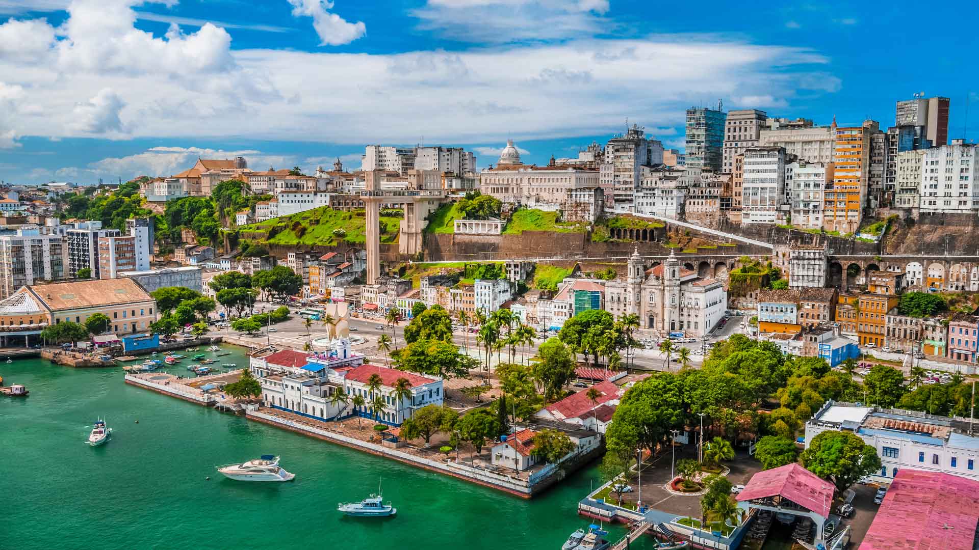 Imagens áreas de Salvador Bahia