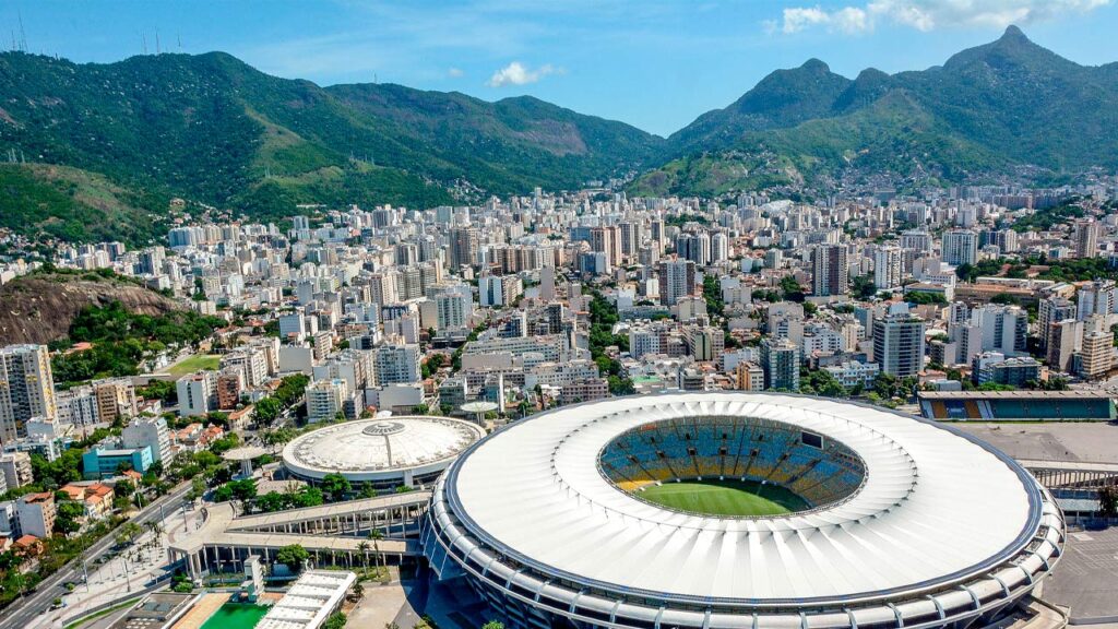 Vista Aérea do Estádio Maracanã